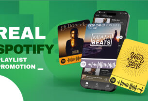 real Spotify playlist promotion
