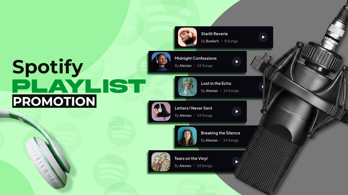 Spotify playlist promotion