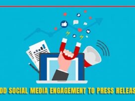 Add Social Media Engagement to Press Releases