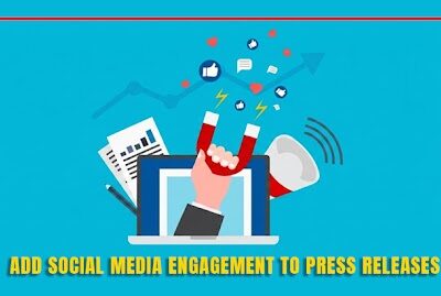 Add Social Media Engagement to Press Releases
